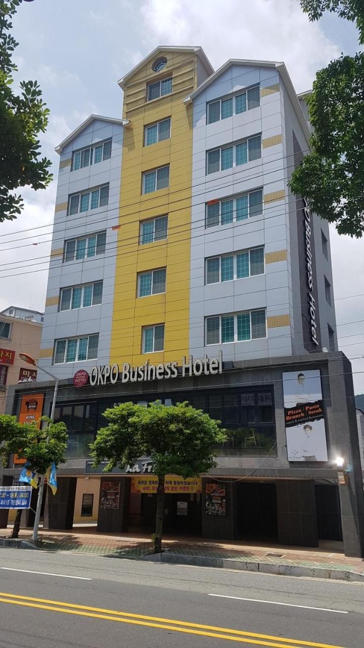 Okpo Business Hotel Geoje Exterior foto